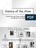 History of The Atom - With Timeline