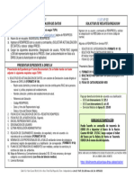 REQUISITOS Recategorización 2023