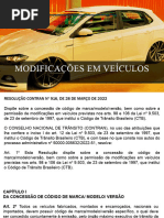 Modificações em Veículos