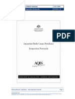 Appendix F - Aqis Inspection Protocols