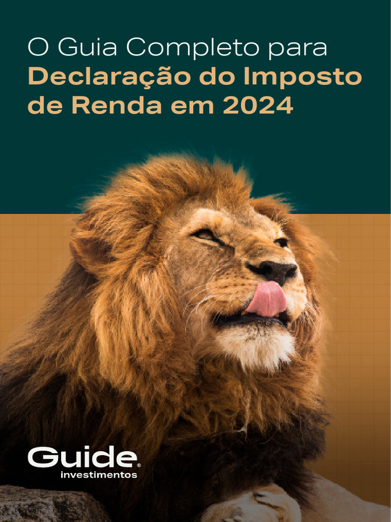 Guia Prático para o IR 2024 | PDF | Impostos | Imposto de Renda