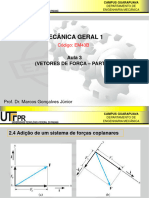 Aula 3 - Mecânica Geral 1