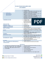 Lista de Utiles Escolares 2024-4to Grado