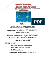 Simulacion de Resonancia