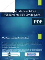N°2 Magnitudes Eléctricas Fundamentales y Ley de Ohm PDF