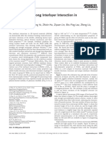 16 (407) - Adv Mater-Extraordinarily Strong Interlayer Interaction in 2D Layered PtS2