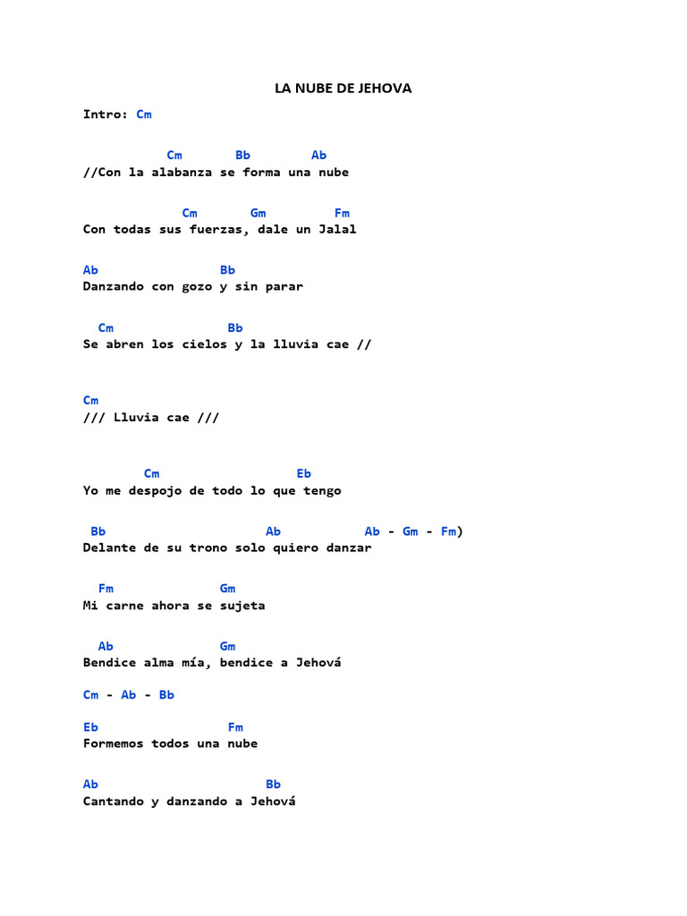 La Nube de Jehova PDF