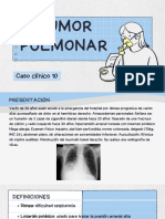 Caso Clínico 10. Tumor Pulmonar