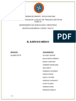 Trabajo Deonto (1) El Ejercicio Medico Grupo 4