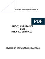 Cfap 6 Volume 2 Audit Past Papers and Answers Updated 2024