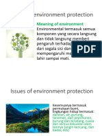 Issues of Environment Protection