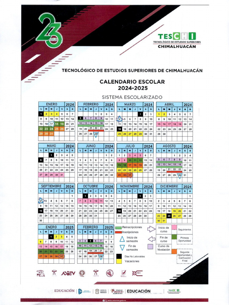 Calendario Teschi - 2024 | PDF