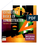Estadistica Basica en Administracion Conceptos y Apliucaciones - Mark Berenson