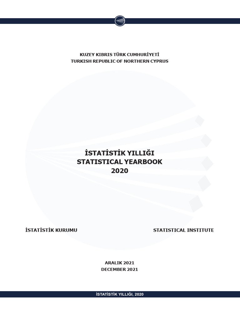 Ist Yillik 2020 TRNC Statistics | PDF