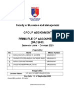 Principle of Accounting (DAC2013)