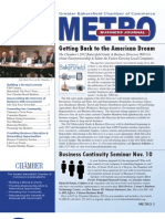 METRO Business Journal - November 2011