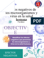 5 - Efectos Negativos de Los Microorganismos en La Salud
