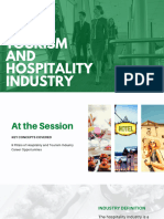 The Tourism and Hospitality Industry