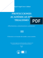 Proyecciones Academicas Del Trialismo III