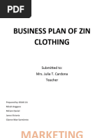 Business Plan Report