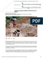 FUERTES LLUVIAS DEJAN AISLADOS VARIOS DISTRITOS EN LA PROVINCIA DE AYABACA - RCR Peru