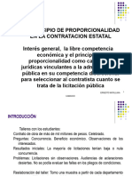 El Principio de Proporcionalidad en Los Contratos Estatales VF