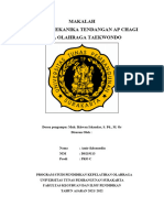 Makalah Analisis Tendangan AP Chagi