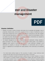 Disaster & Disaster Management - 2023-08-29