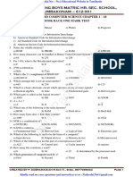 11th Computer Science EM Book Back 1 Mark Questions English Medium PDF Download