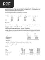 LCNRV and PURCHASE COMMITMENTS Exercises