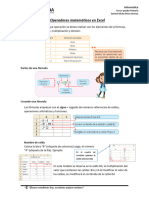 Operadores Matemáticos