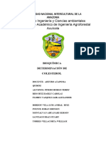 Determinación Del CoresteroL (Ultimate)