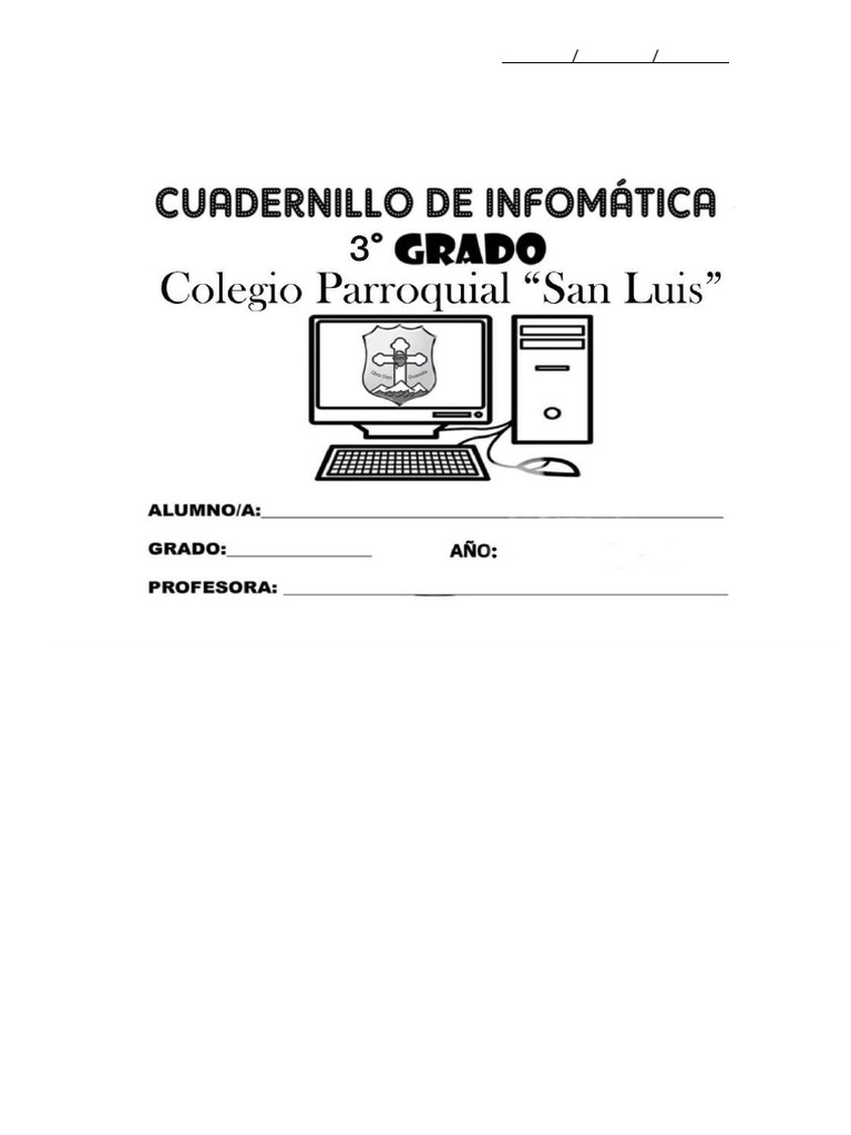 Informatica 3 Grado SLG NUEVO | Descargar gratis PDF | Ventana ...