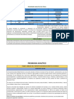 Programa Analitico Física Raro