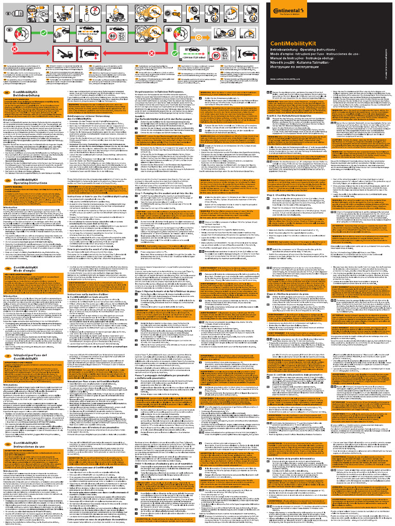 Continental Contimobilitykit Manual A4 Int | PDF