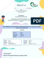 Minicex Div. Neonatologi