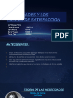 Necesidades y Medios de Satisfacción