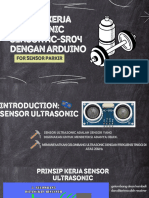 Sensor Parkir Ultrasonic Sensor HC-SR04 Dengan Arduino