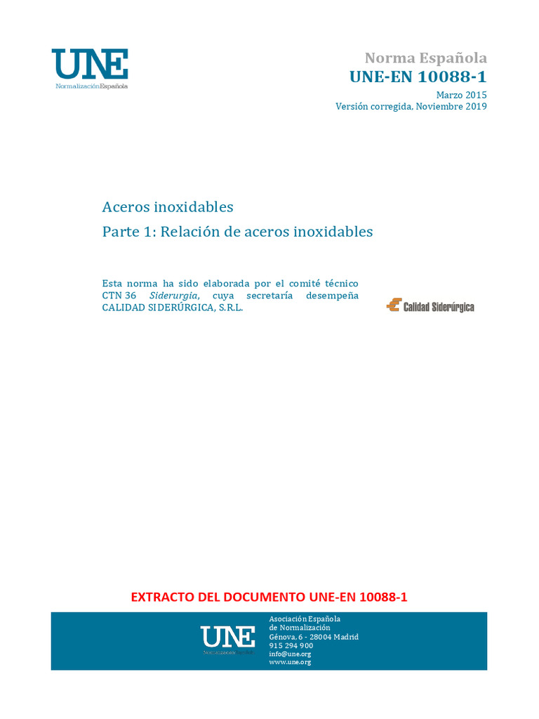 Ts En 10088 1 Pdf