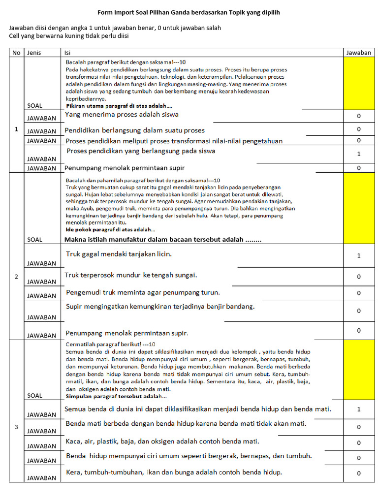 Form Bahasa Indonesia Pdf