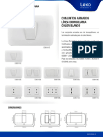 Ficha Técnica Interruptores LEXO