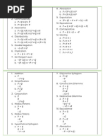 Rules of Replacement and Inference