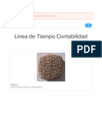 Linea de Tiempo Contabilidad - Sutori