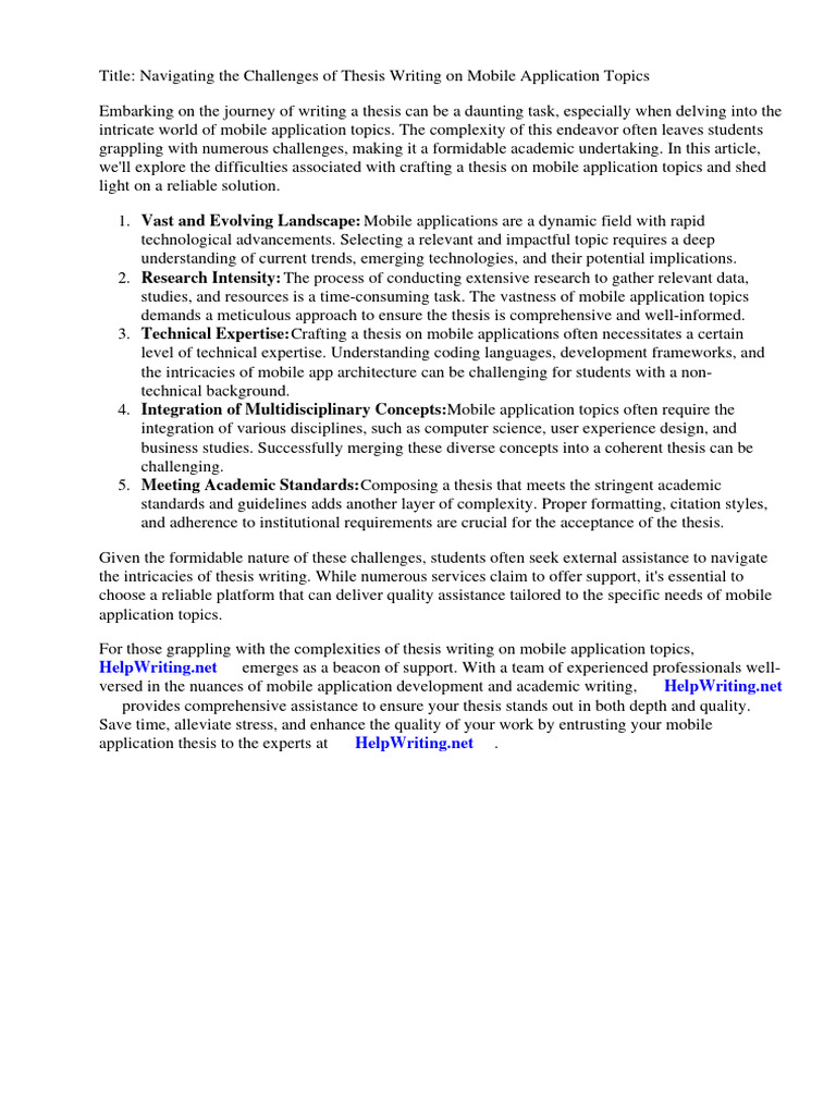Thesis topics for mobile application pdf mobile app 3 g