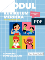 MODUL AJAR KURIKULUM MERDEKA MATEMATIKA SD KELAS 1 - Teknologi Pembelajaran - Topik 3 Aksi Nyata