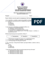 Third Periodical Test in Ap 4 2022-2023 New Pupils