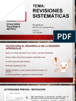PPT - Revisiones Sistemáticas Dr. Elio Huaman Flores