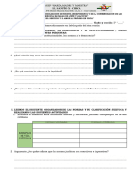 Ficha de Actividades Diagnostico DPCC 5°