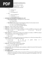 Set Theory Reviewer