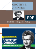 2.4 Konsep Teori Keperawatan Terpilih-Dorothy E. Johnson